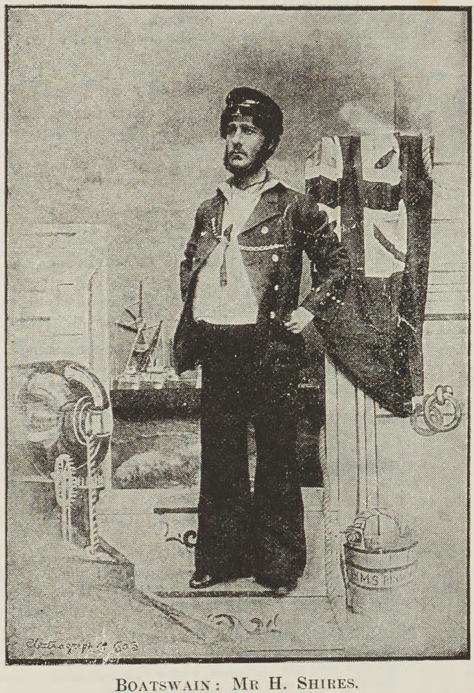 Boatswain: Mr H. Shires, 1891