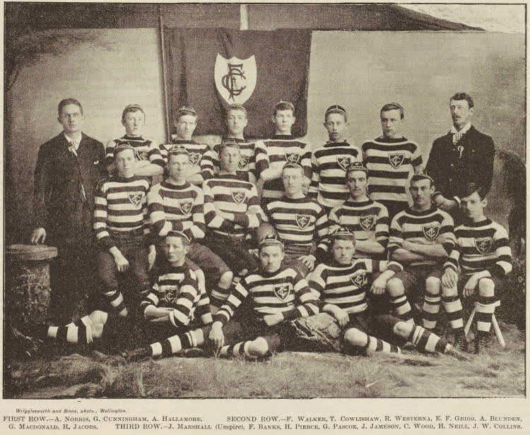 Christchurch College Football Team 1894, 1894