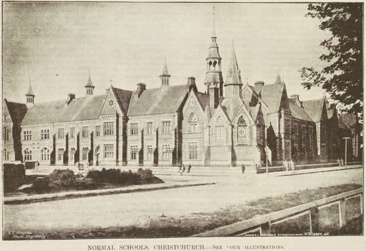 Christchurch Normal School, 1894