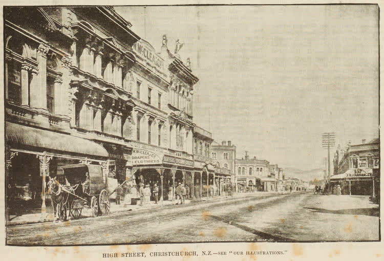High Street, Christchurch, N.Z., 1894