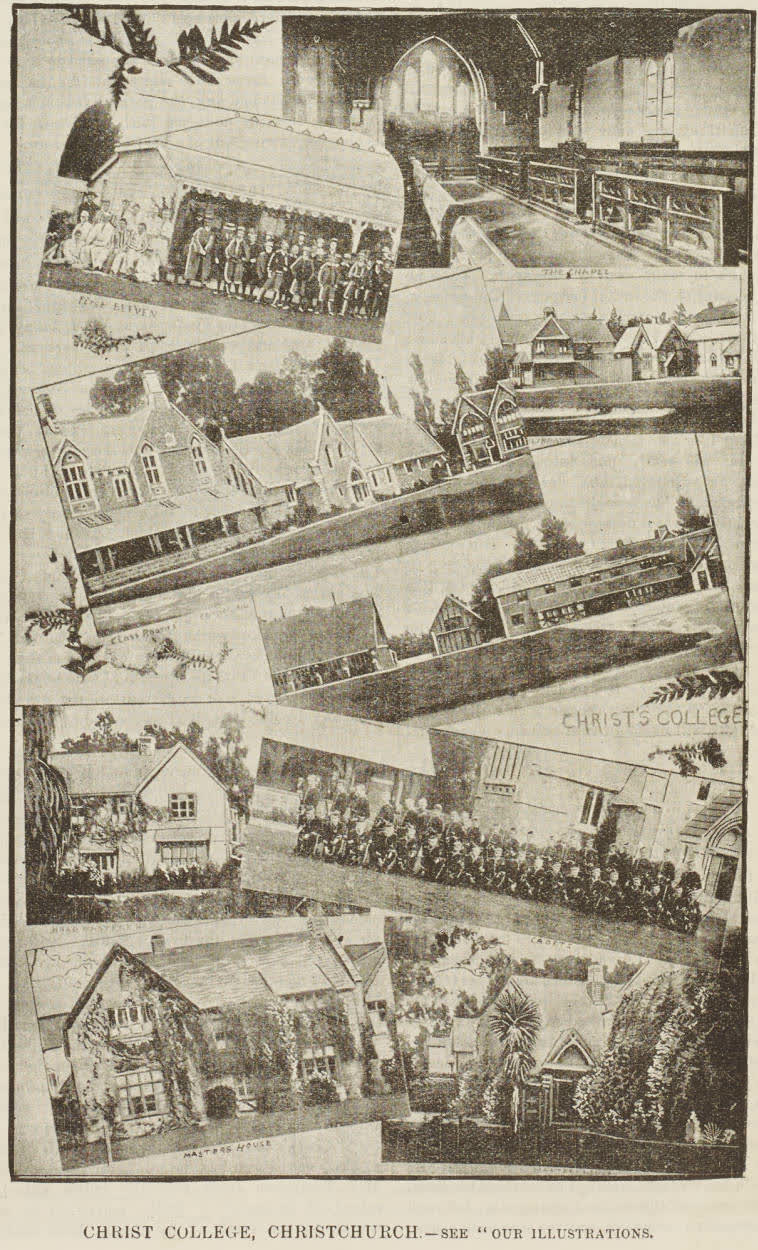 Christ's College, Christchurch, 1894
