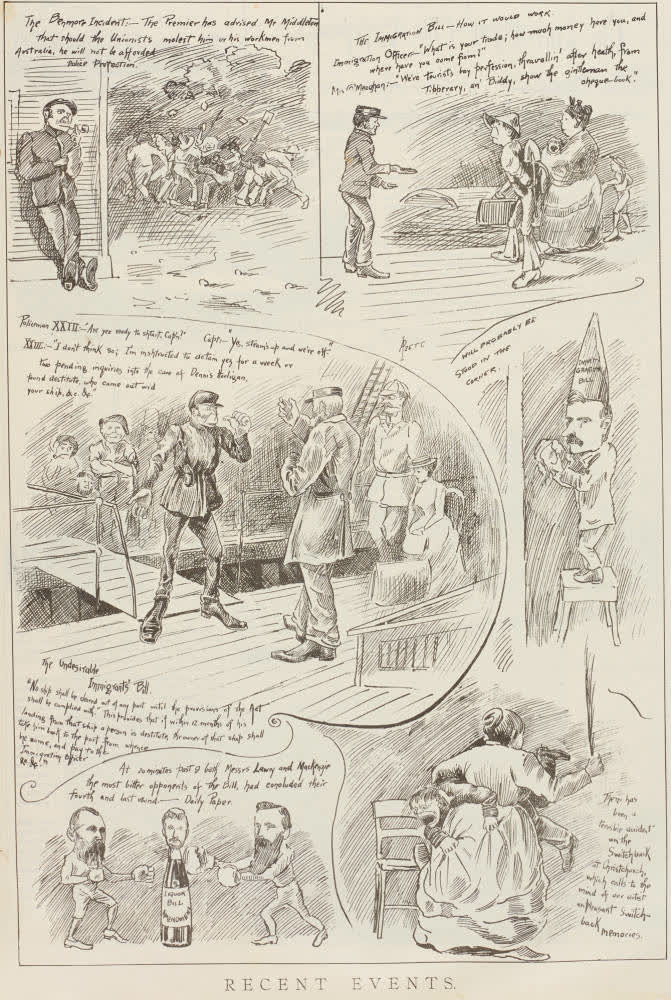 Recent events, 1894