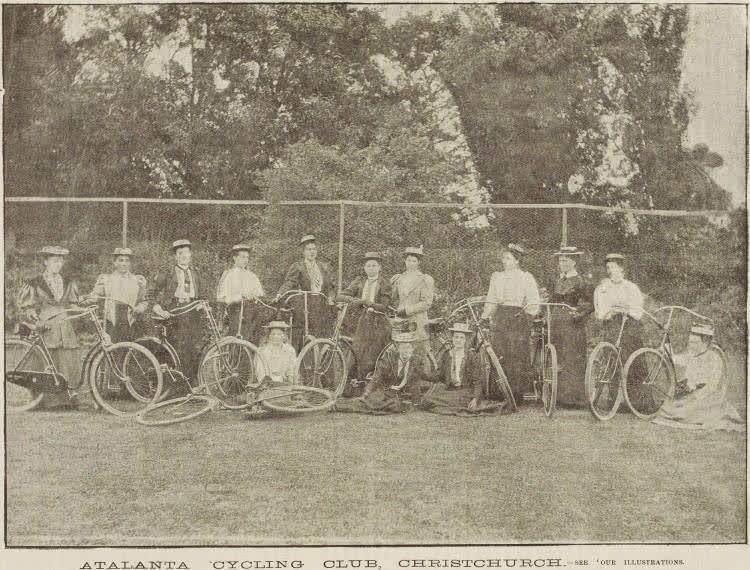 Atlanta Cycling Club, Christchurch, 1895