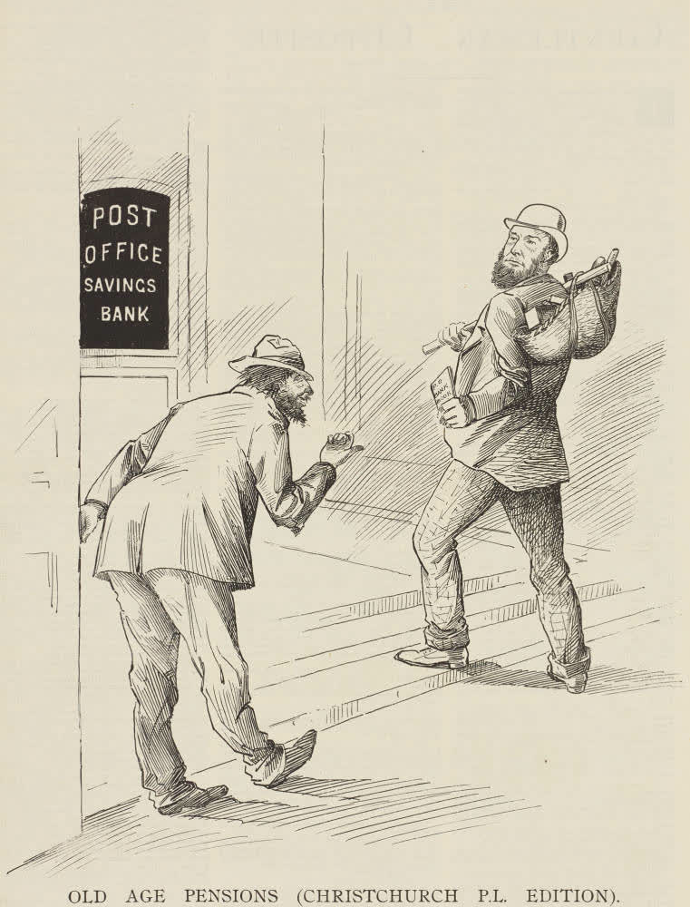 Old age pensions (Christchurch P. L. edition). One result, 1895
