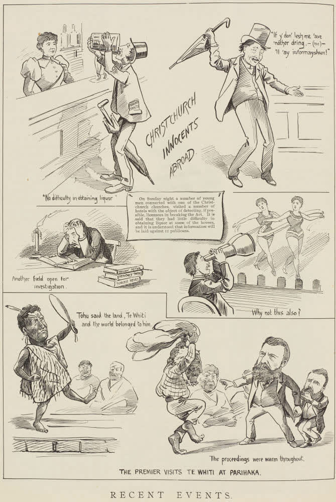 Recent events, 1895