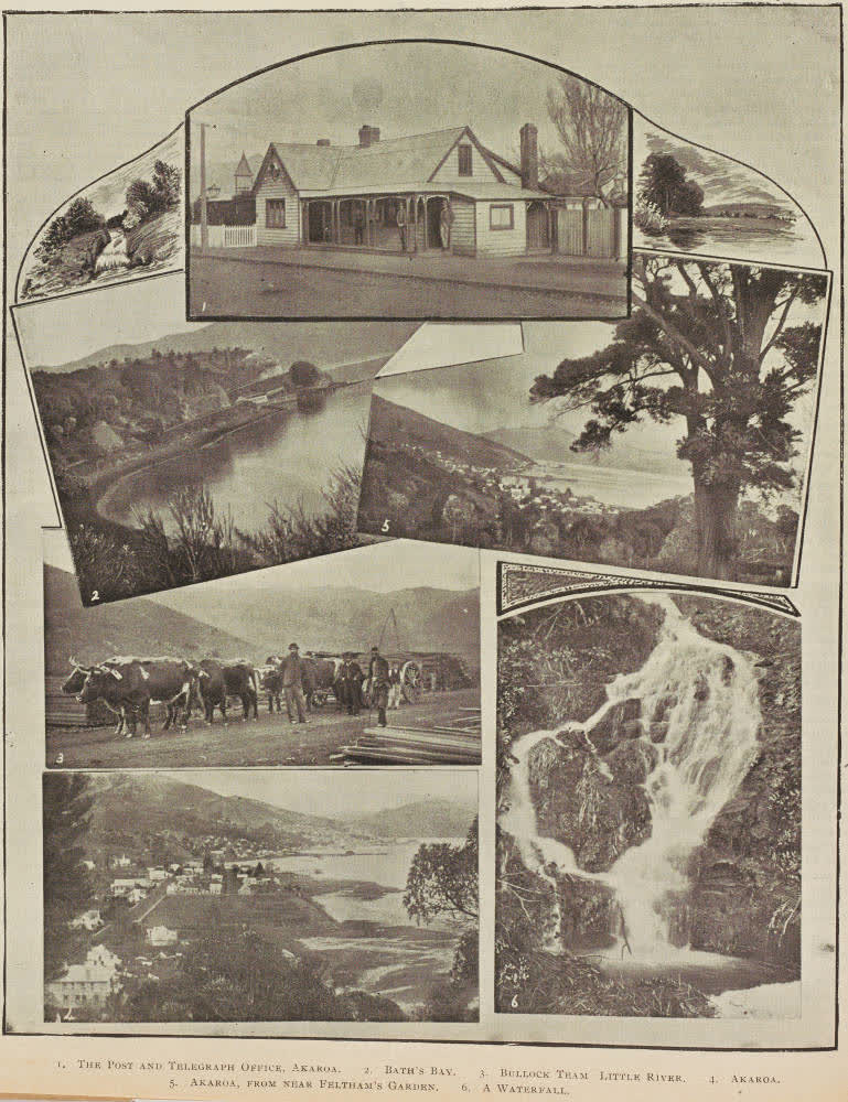 Lovely Akaroa, 1895