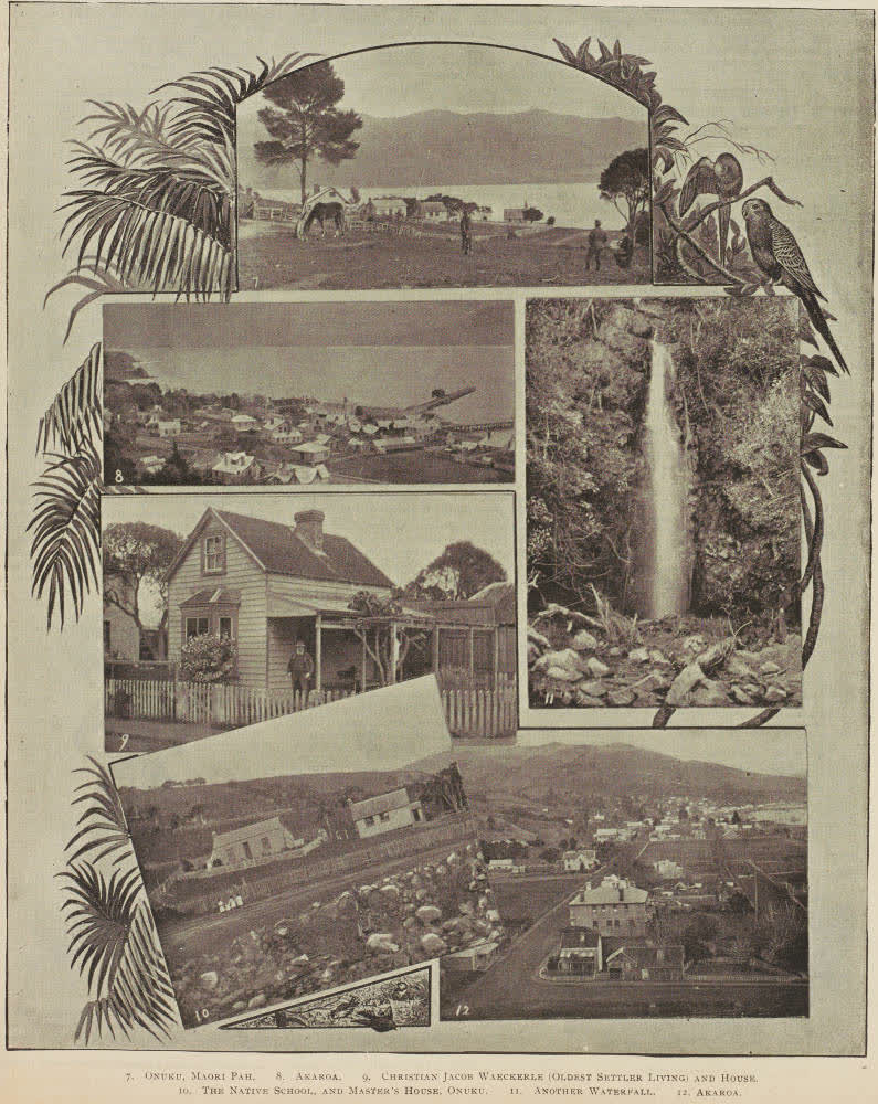 Lovely Akaroa, 1895