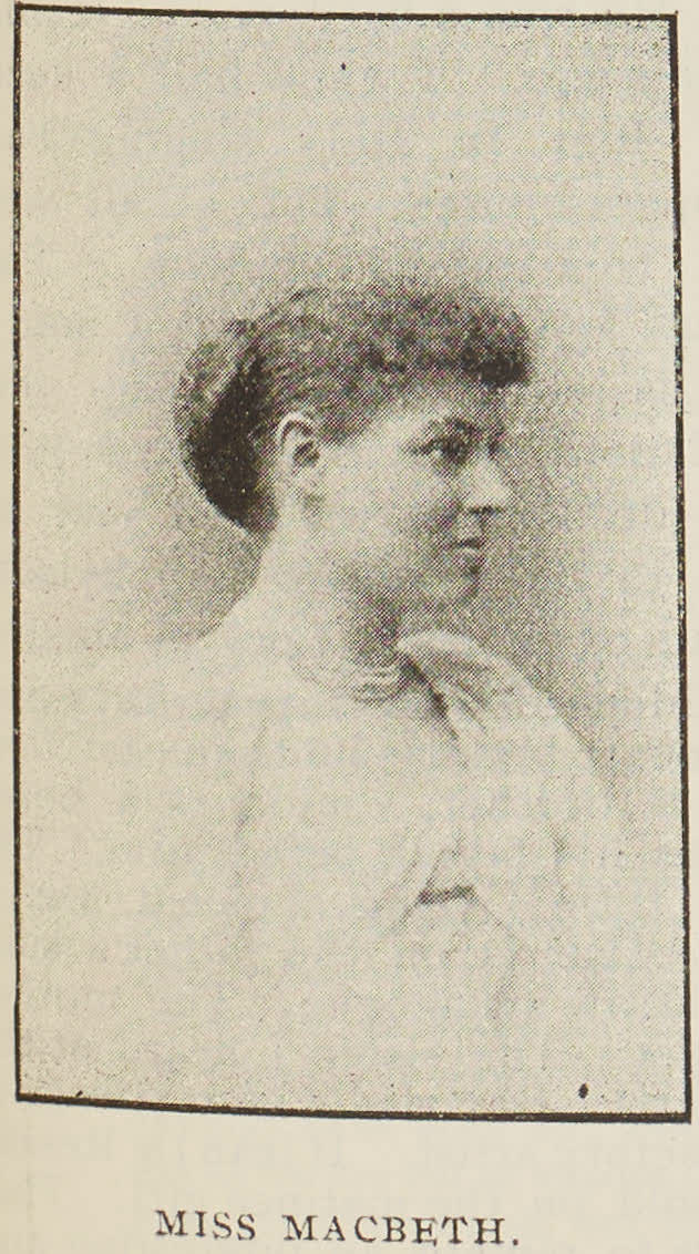 Miss Macbeth, 1895