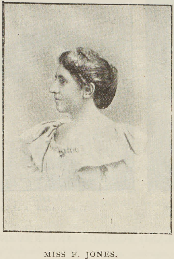 Miss F. Jones, 1895