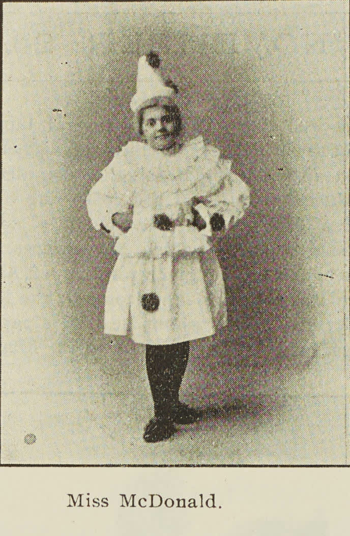 Miss McDonald, 1895