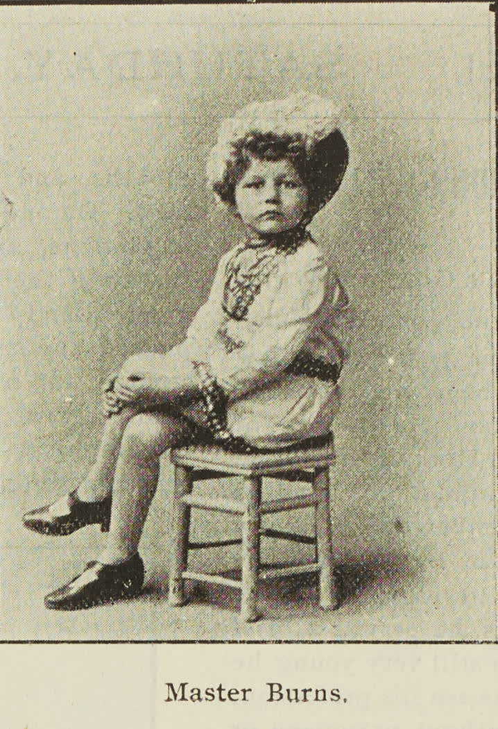 Master Burns, 1895