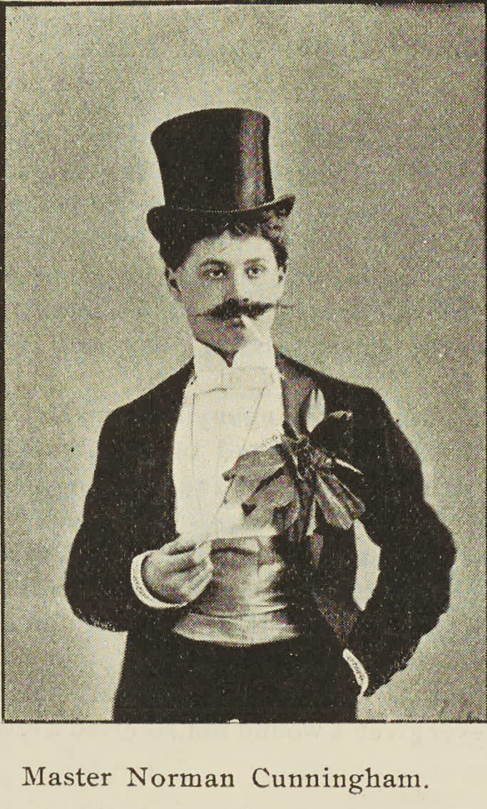 Master Norman Cunningham, 1895