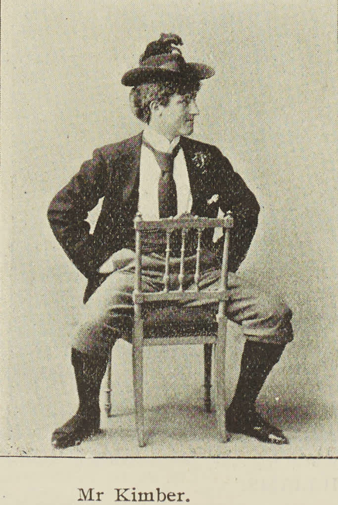 Mr Kimber, 1895