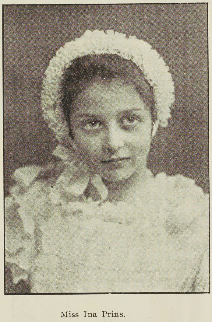 Miss Ina Prins, 1895