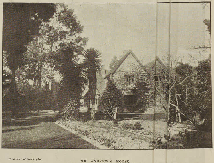 Mr Andrew's house, 1896