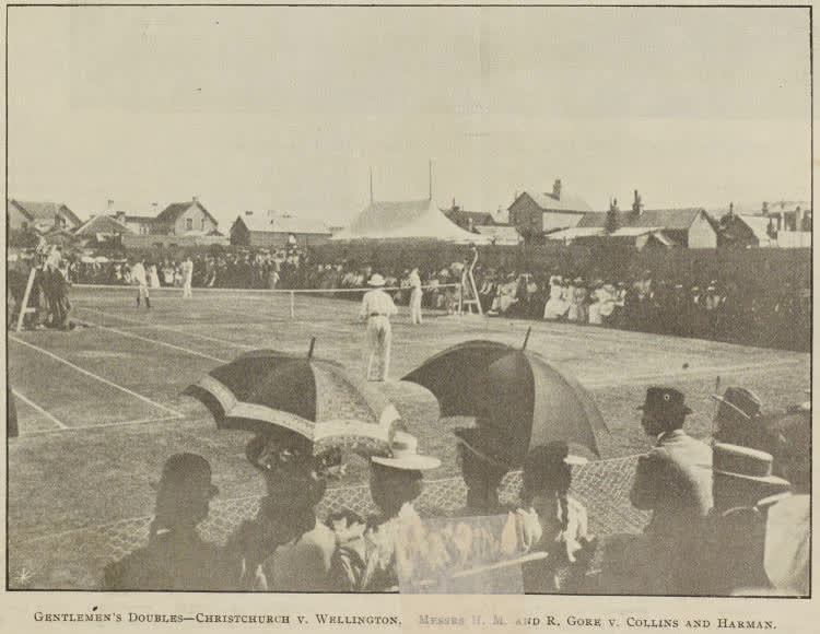 Gentlemen's Doubles - Christchurch v. Wellington, 1896