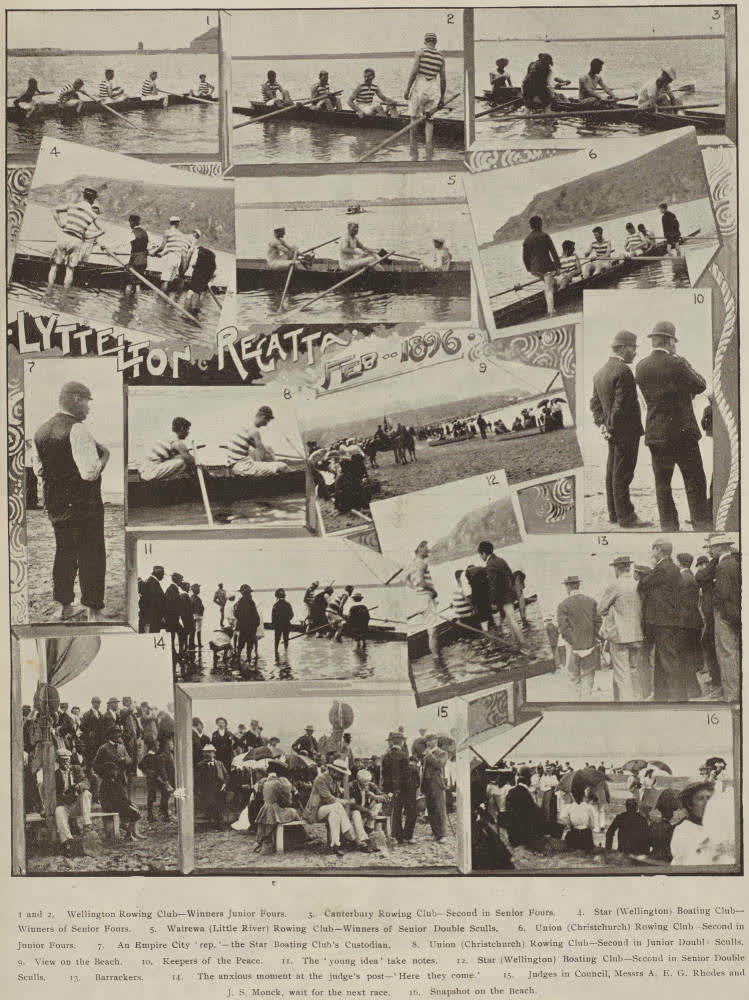 Lyttelton Regatta, 1896