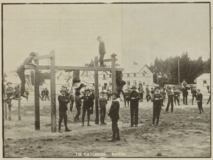 The playground Burnham, 1896