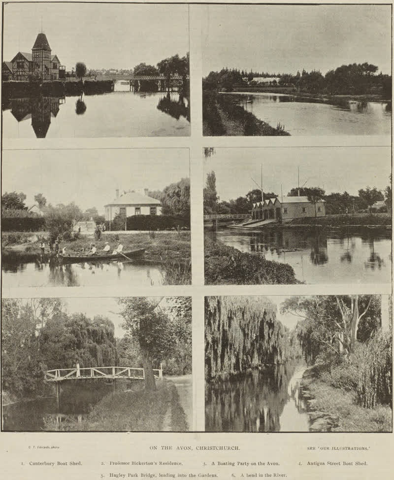 On the Avon, Christchurch, 1896