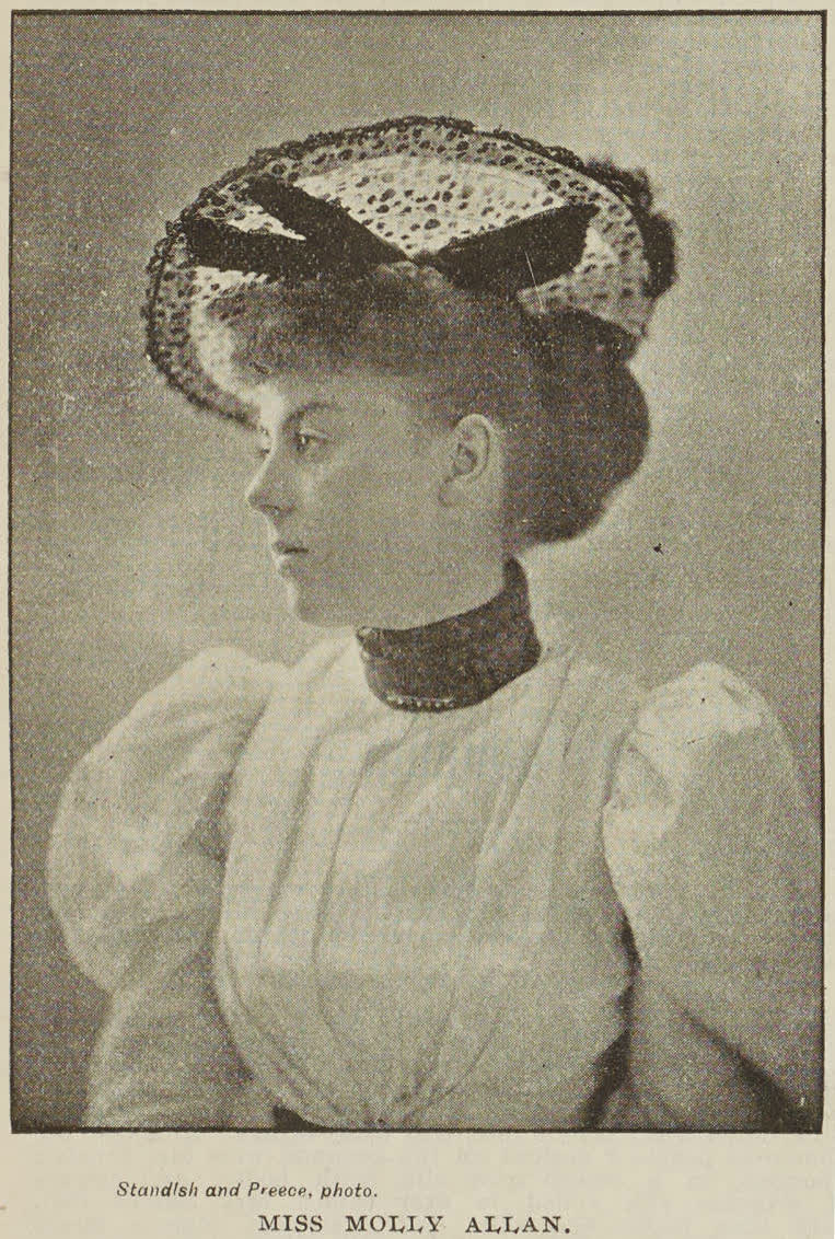 Miss Molly Allan, 1896