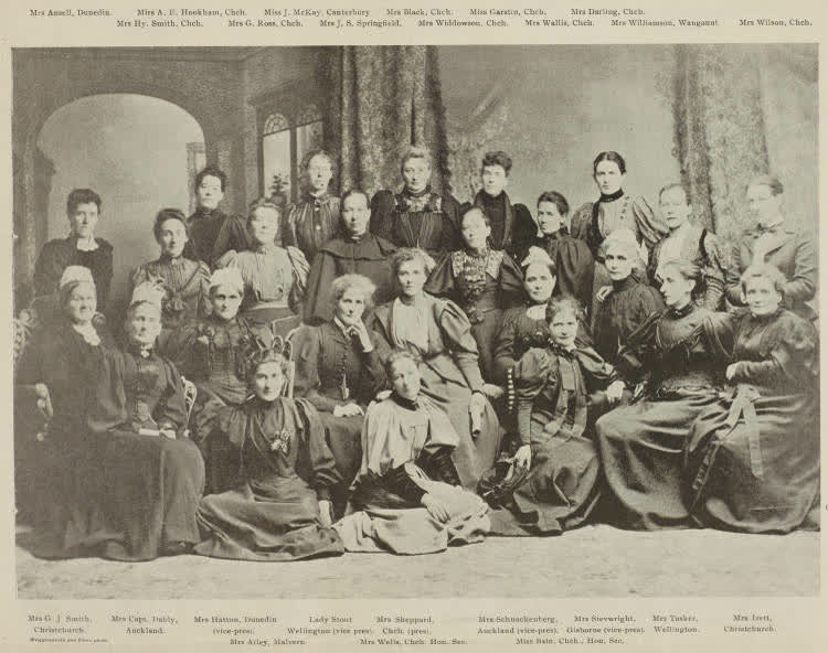 National Council of New Zealand Women, 1896