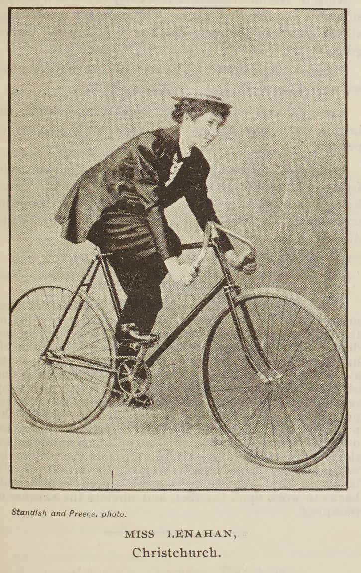 Miss Lenahan, Christchurch, 1896