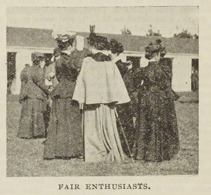 Fair enthusiasts, 1896