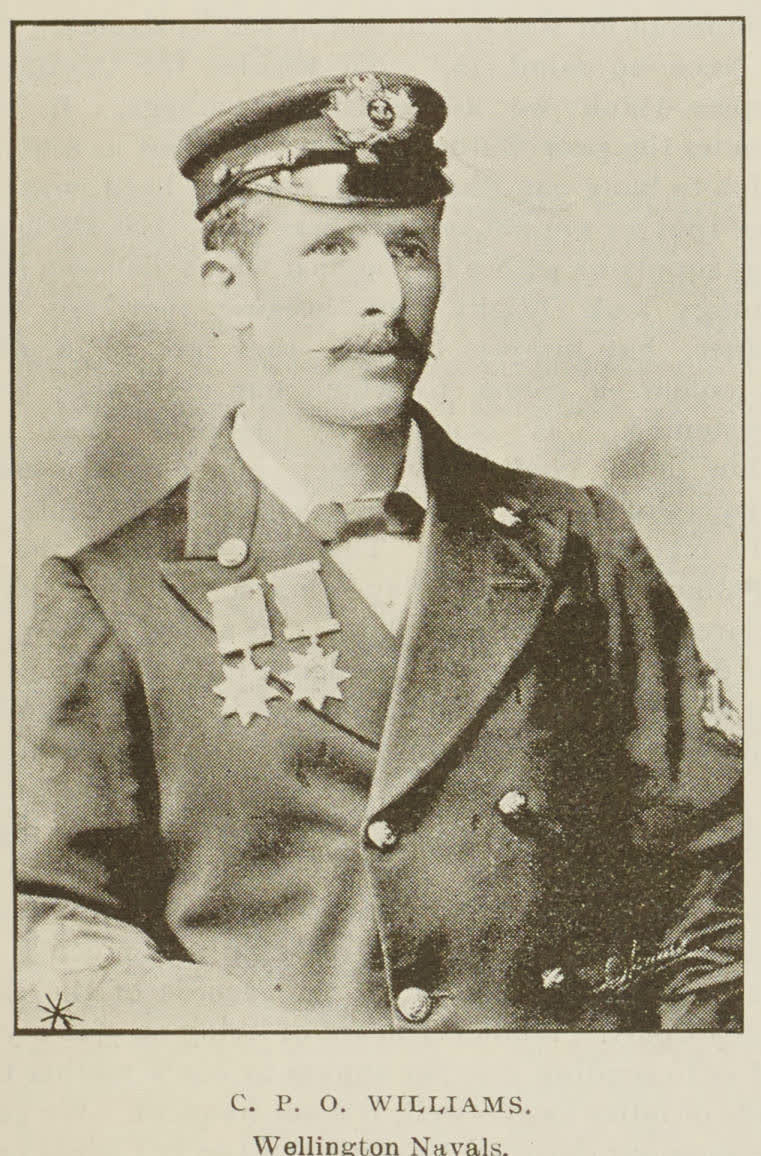 Mr C. P. O. Williams, Wellington Navals, 1897