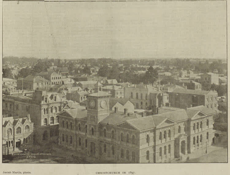 Christchurch in 1897, 1897