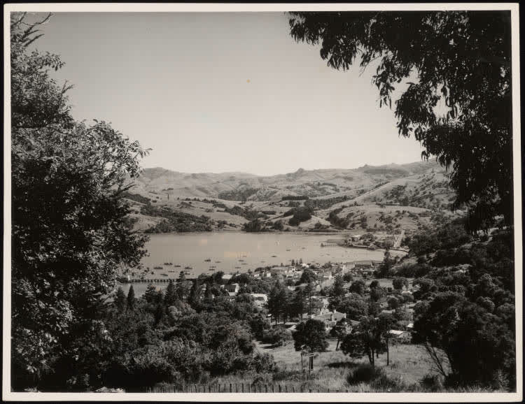 Akaroa, Canterbury, 1950