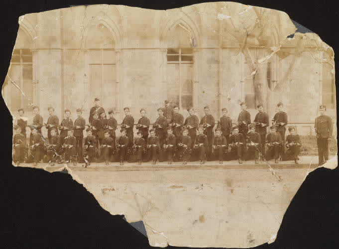 Queen's Cadets Rifle Volunteers, Christchurch, 1895, 1895
