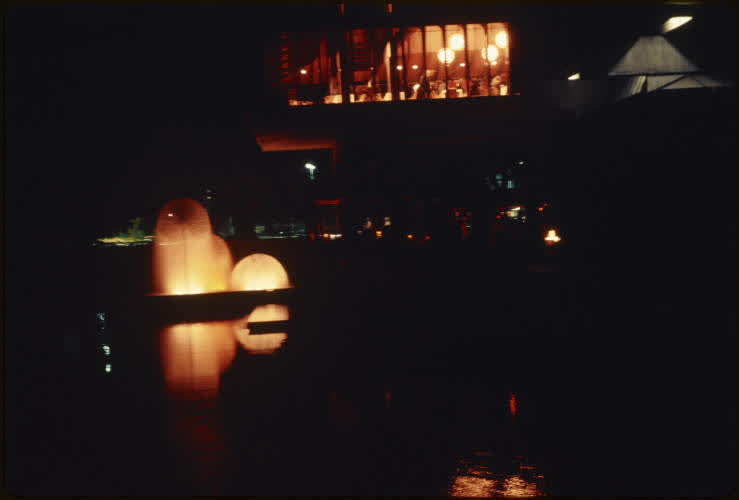 Ferrier Fountain and Town Hall, 1973, 1970