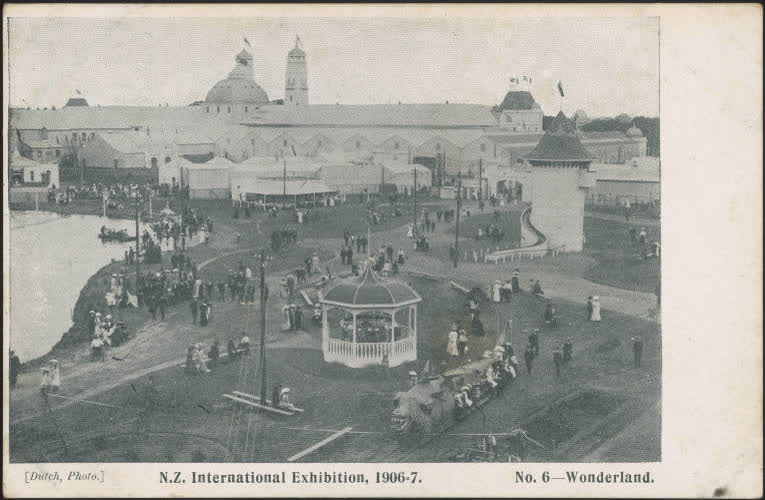 N.Z. International Exhibition, 1906-7. No.6 - Wonderland, 1900