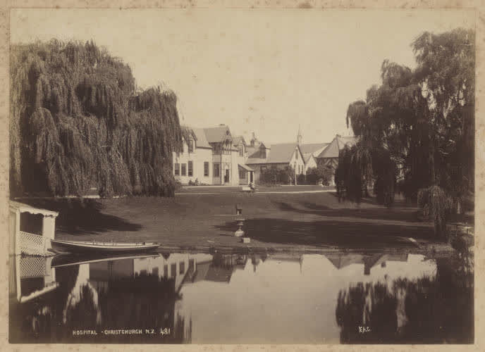 Christchurch Public Hospital, 1880