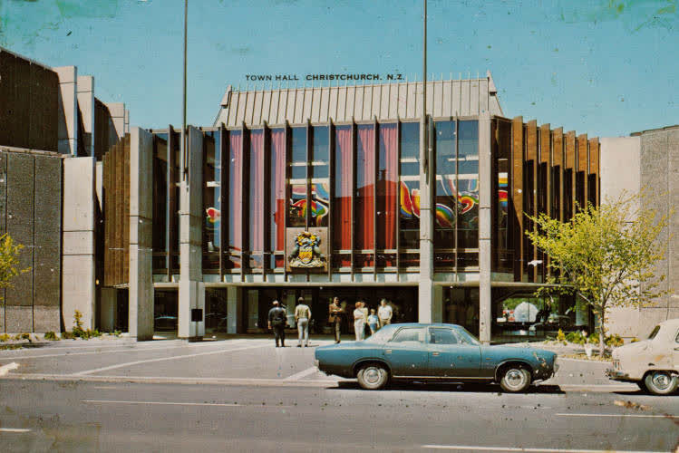 Christchurch Town Hall, 1970