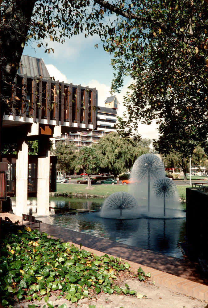 Ferrier Fountain, Christchurch, 1984, 1980