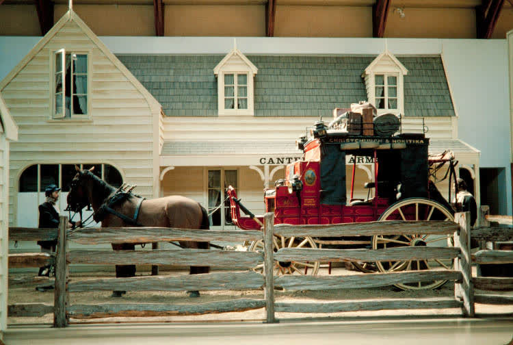 Canterbury Museum exhibit, Christchurch, 1984, 1980