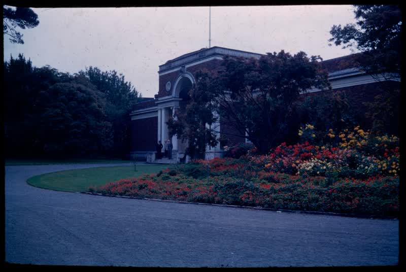 Christchurch, at the Art Gallery in the Botanical Gardens, 1959