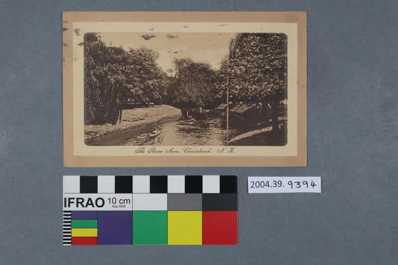 Postcard: The River Avon, Christchurch, 1912