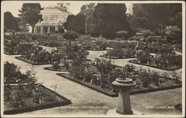 The Rose Garden, Christchurch, NZ, 1930
