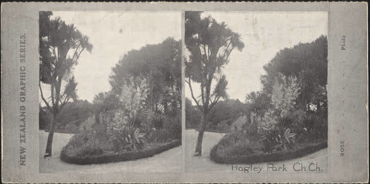 Hagley Park, Christchurch, 1900