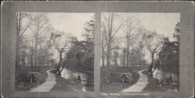 The Avon, Christchurch, 1900