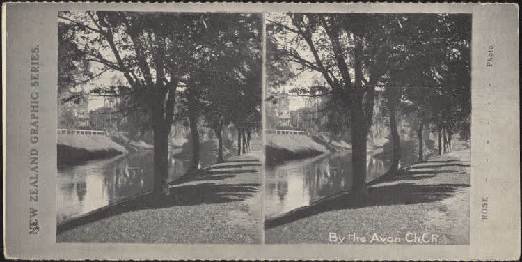 By the Avon, Christchurch, 1900