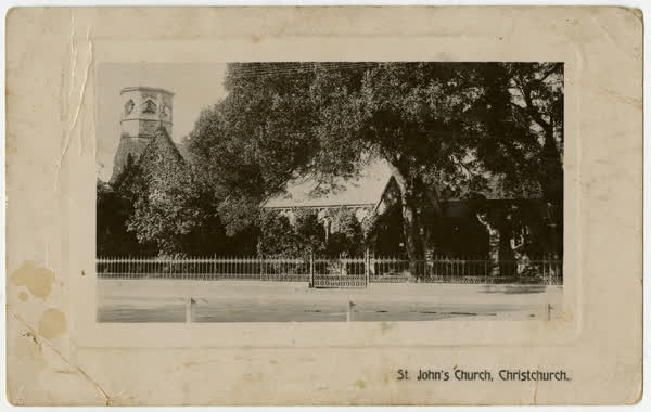 St John's Church, Christchurch, 1890