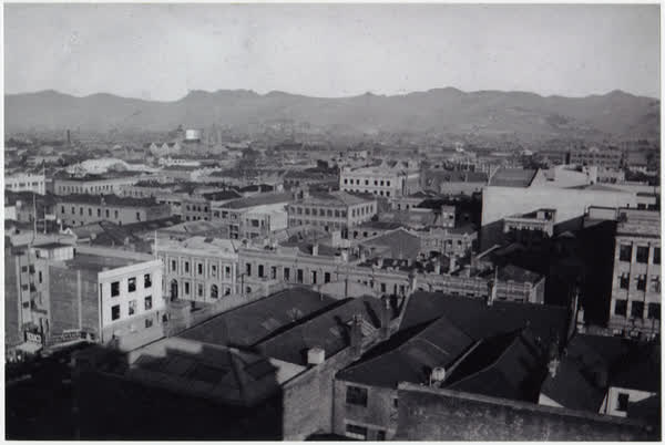 Views of Christchurch towards the Port Hills, 1933, 1930