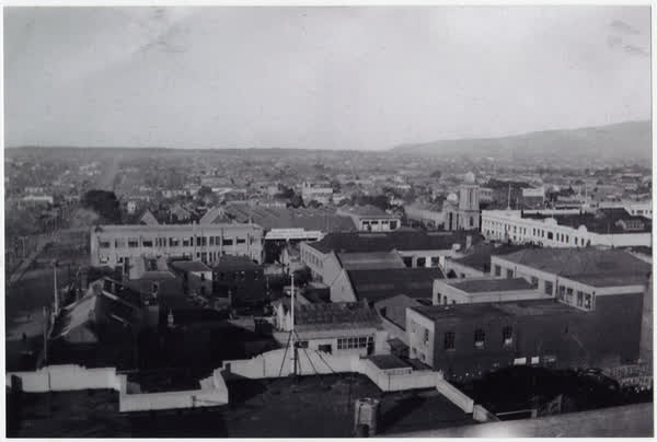 Views of Christchurch towards the Port Hills, 1933, 1930