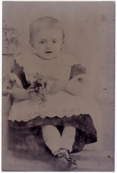 Maude Chisnall, aged 1, 1880