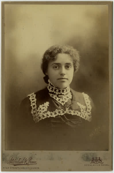 Maude Chisnall, aged 16, 1900