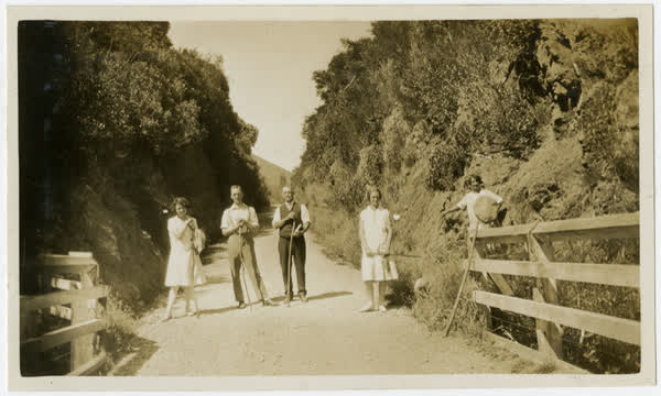 Out for a stroll - Malvern Hills?, 1929