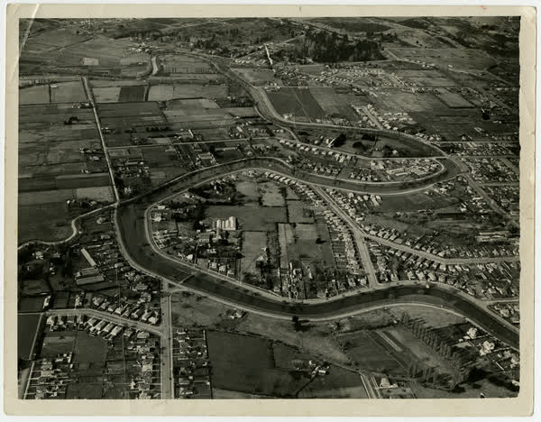 Aerial View of Dallington in the 1940s,, 1940